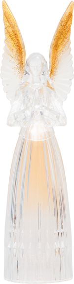 Decoration MagicHome Christmas, Angel, 3xLED warm white, IP20, 16.5x11.5x41.5 cm