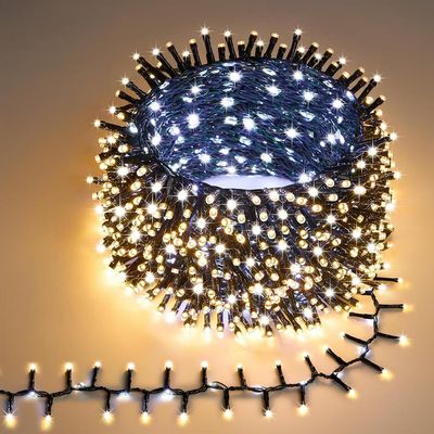 Chain MagicHome Christmas, simple lighting, 550xLED warm/cool white, IP44, 12.45 m
