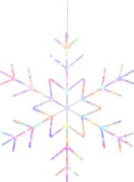 Decoration MagicHome Christmas, Snowflake, 120xLED, IP44, 60 cm