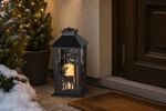 Lampáš MagicHome Vianoce, Jeleň, 1xLED teplá biela, 3xAAA, IP20, 14x14x30 cm
