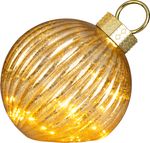 Decoration MagicHome Christmas, Christmas Ball, 12xLED warm white, 2xAA, IP20 18x15x17 cm