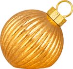 Decoration MagicHome Christmas, Christmas Ball, 12xLED warm white, 2xAA, IP20 18x15x17 cm