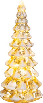 Decoration MagicHome Christmas, Tree, 15xLED warm white, 2xAA, IP20, 14x34 cm