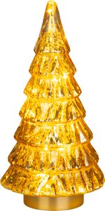 Decoration MagicHome Christmas, Tree, 12xLED warm white, 2xAA, IP20, 13x13x28 cm