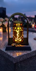 Decoration MagicHome, Candle, IP44, grave, solar, 17x15x21 cm