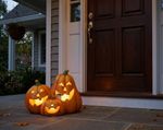 Decoration MagicHome Nature, pumpkin, magnesia, 25x37.5x28 cm
