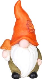 Decoration MagicHome Nature, old man with star anise, terracotta, 8.6x10.7x19 cm