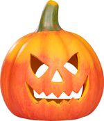 Decoration MagicHome Nature, Pumpkin, 16x15x18 cm, terracotta