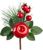 Flower MagicHome Christmas, red, 14 cm