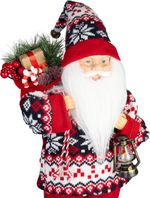 Decoration MagicHome Christmas, Santa, with sweater, 45 cm