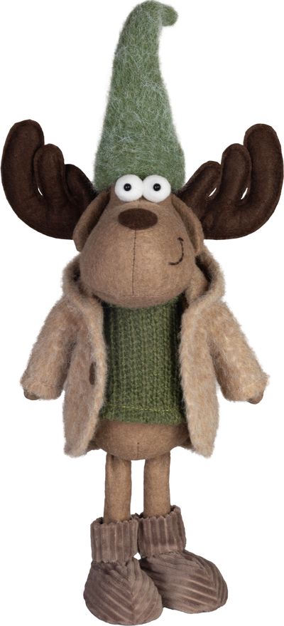 Decoration MagicHome Christmas, Reindeer, 22 x 14 x 53 cm