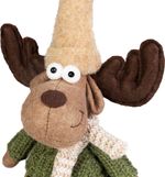 Decoration MagicHome Christmas, Reindeer, girl, 22 x 14 x 53 cm