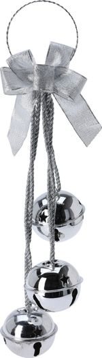 Decoration Door Bells, silver, 14x14x46 cm