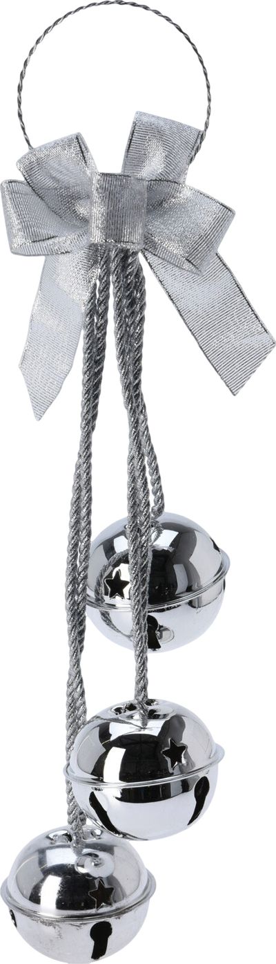 Decoration Door Bells, silver, 14x14x46 cm