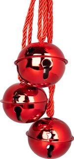 Decoration Door Bells, red, 14x14x46 cm