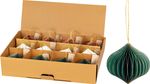 Decoration for Christmas Tree, Ball, 8 cm, mix colors, Sellbox 12 pcs