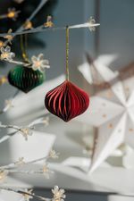 Decoration for Christmas Tree, Ball, 8 cm, mix colors, Sellbox 12 pcs