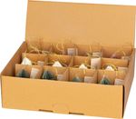 Decoration for Christmas Tree, Tree, 8 cm, mix colors, Sellbox 12 pcs