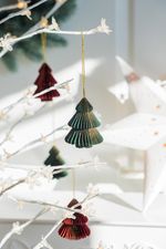 Decoration for Christmas Tree, Tree, 8 cm, mix colors, Sellbox 12 pcs