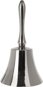 Bell, 11x5.5 cm, silver