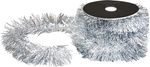 Garland, 9cm x 10m, silver