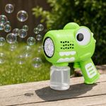 Bubble Gun Strend Pro, pistol, crocodile, 80 ml