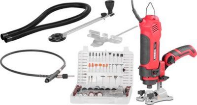 2.TRIEDA Fréza Strend Pro, 550W, multifunkčná, sada 287 ks, multifunkčný nástroj