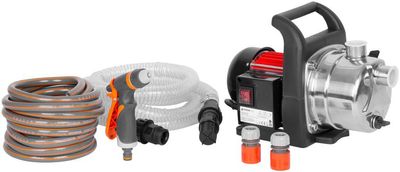 2.TRIEDA Čerpadlo Strend Pro Garden, MJP1000, INOX, 1000W, 57 l/min, záhradné, komplet set