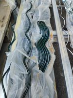 2. OSZTÁLY Rúd GS2 2000/7 mm, spirális, drótból, zöld, támasztó növényekhez és paradicsomhoz