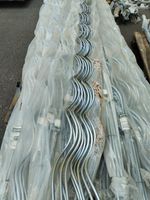 2nd CLASS Rod GS1 2000/7 mm, spiral, wire Zn, support for plants and tomatoes