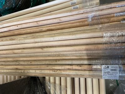 2.TRIEDA Násada York Azur 091070, 120 cm, na mop, na metlu, drevená, so závitom