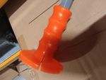 2nd CLASS Chisel Strend Pro CC480, 150 mm, flat, with PVC handle and guard