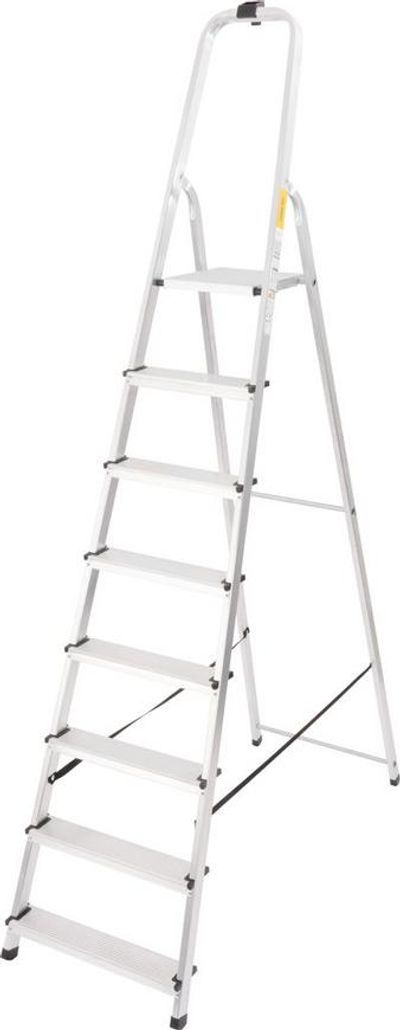 2.TRIEDA Schodíky Strend Pro ALD, hliníkové, 8 stupienkové, max. 125 kg