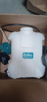 2. OSZTÁLY Permetező Evika DJ100, 10 l, 10,8V, Lithium battery, akkumulátoros, háti