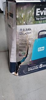 2. OSZTÁLY Permetező Evika EJ80, 8 l, 10.8V, Lithium battery, akkumulátoros, háti