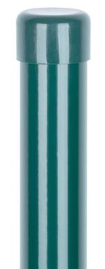 2.OSZTÁLY Oszlop Strend Pro METALTEC, 48/1500/1,25 mm, zöld, kerek, sapka, Zn+PVC, RAL6005