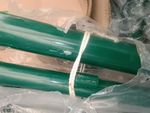 2.TRIEDA Brána Strend Pro METALTEC ECO 2, 1000/1500/50x50 mm, okrúhly rám, zelená, jednokrídlová, záhradná, ZN+PVC, RAL6005