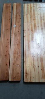2nd CLASS Set beer DORTMUND Max, table 220x70x77 cm, 2x bench 220x25x47 cm, wood 27 mm