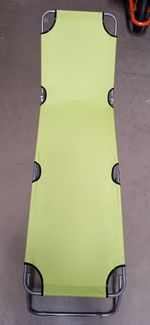 2.TRIEDA Lehátko PANAMA, zelené, 188x55x27 cm